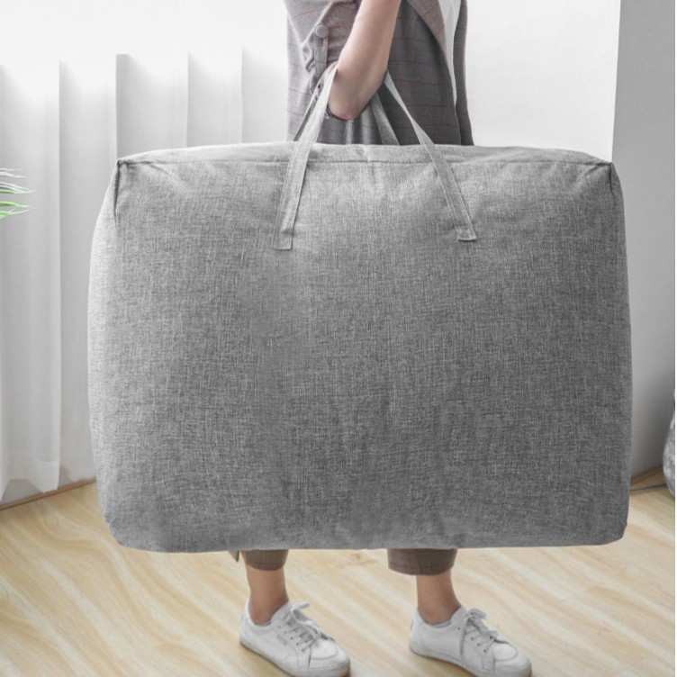 Picture of Cross-border quilt bag quilt storage bag large capacity finishing bag strong and durable clothing luggage bag moving bag