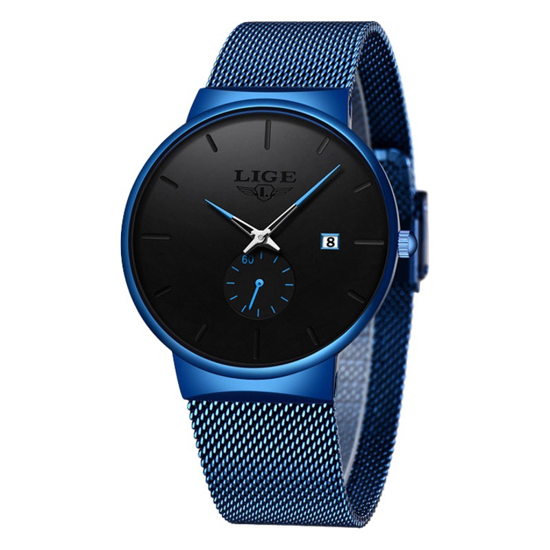 Simple ultra-thin mesh belt men's quartz watch waterproof trend fashion personality classic men's watch manufacturers wholesale generation