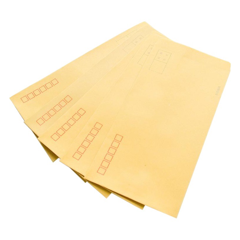 Kraft paper envelope Post Office standard yellow No. 3 No. 5 No. 7 No. 9 wholesale 100 packaging manufacturers sell well