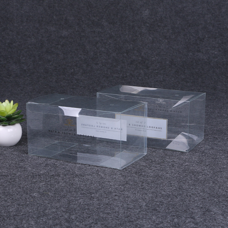 Blister transparent plastic box PET box logo pp frosted transparent box PVC skin care products sulfur soap packaging box
