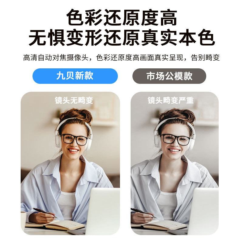 Picture of Cross-border Explosions Notebook Camera Online Class Video Live Auto Focus 4K Camera usb Camera 2K