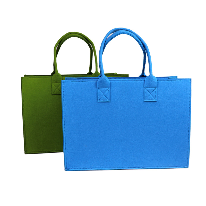 New Felt Bag Handbag Printable Company logo Large Capacity Bag Bag Handbag Printing Wholesale Production
