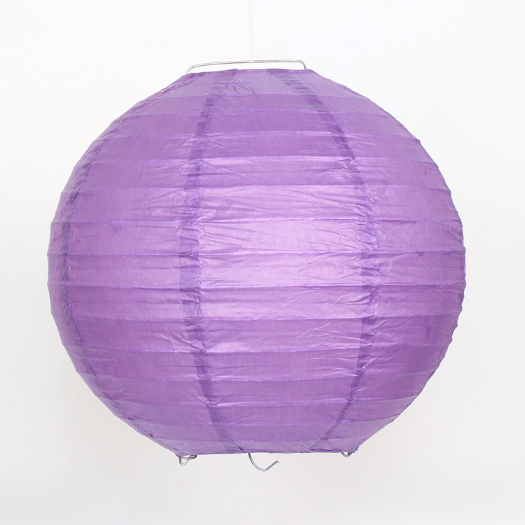 Picture of [Hengyue] National Day and Mid-Autumn Festival Wedding Shopping Mall Decoration Round Paper Lanterns DIY Handmade Lanterns Manufacturer