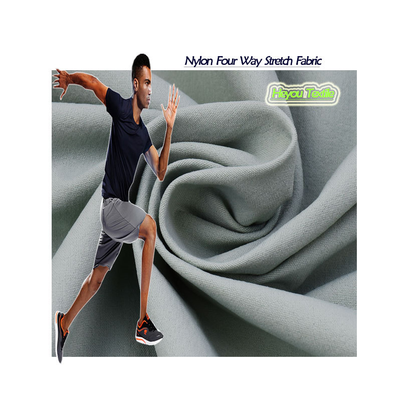 Nylon Four-Way Stretch Woven Fabric, Nylon Stretch Thin Quick-Drying Sportswear Suit Outdoor Clothing Fabric