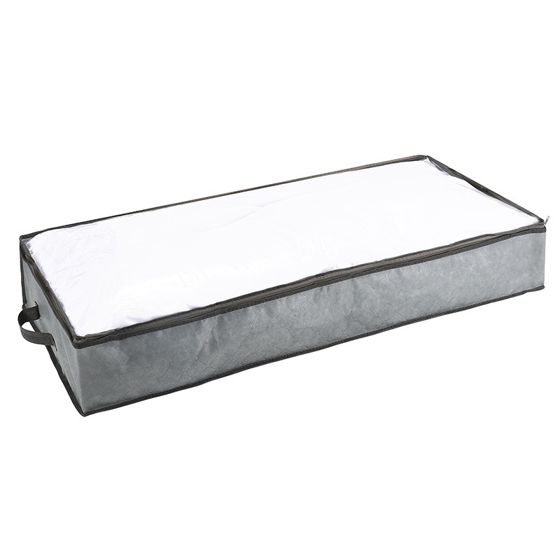 Picture of Amazon Bed Quilt Storage Bag Non-woven Reinforced Laptop Bed Clothes Sundries Quilt Finishing Storage Bag