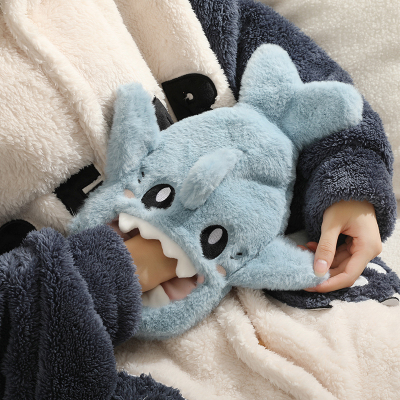 Picture of New Cute Plush Hand-Held Water-Filled Hot Water Bottle Thickeneded Explosion-Proof Pvc Hot Water Bottle Removable and Washable Spot Wholesale