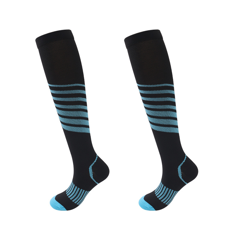 Picture of Sports Compression Socks, Multi-Color Pressure Compression Sports Socks for Men and Women, Running Sports Socks, in Stock, Direct Supply from the Manufacturer, Sweat-Absorbent