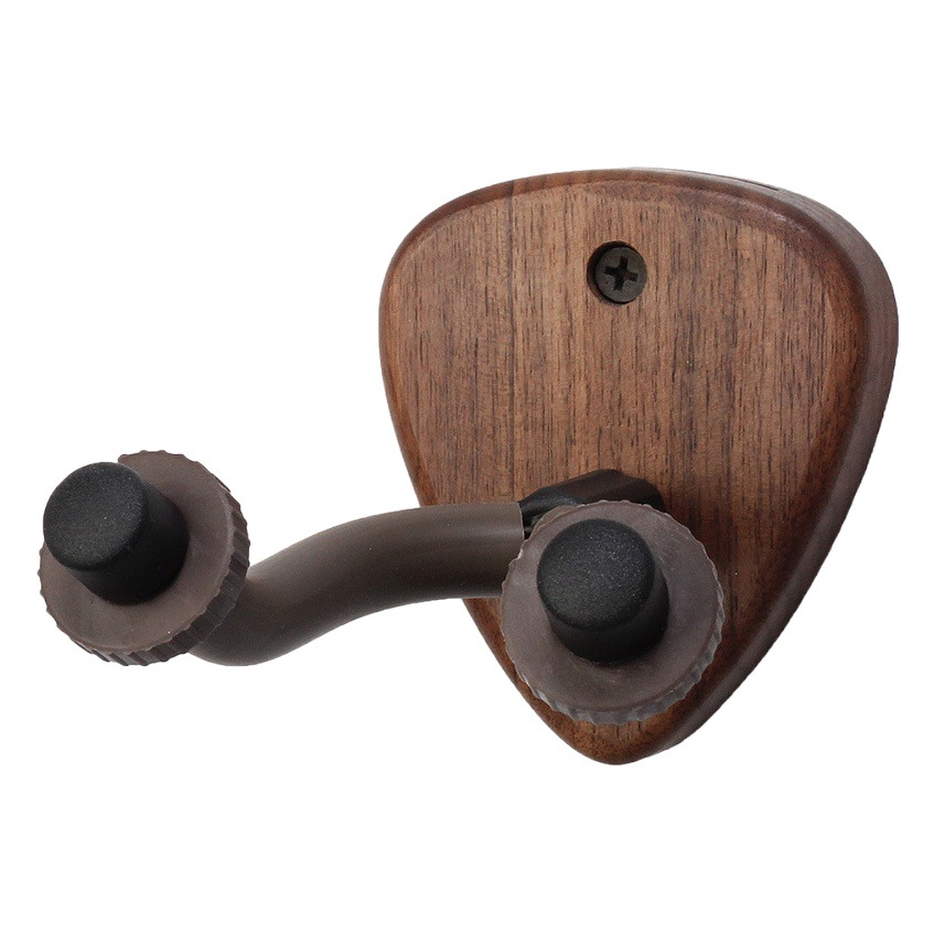 Black Walnut Wood Guitar Hook Ukulele Electric Guitar Universal Hanger Zhongruan Pipa Wall Hanging Display Stand