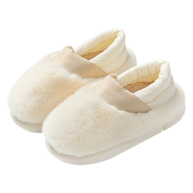 Explosions Cotton Slippers Women's Autumn and Winter Home Couple Warm Home Home Plush Men's Cross-border Wholesale Cotton Shoes