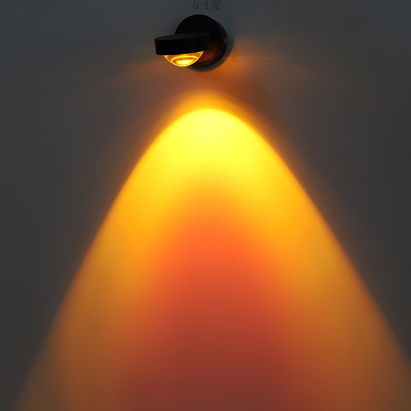 Sunset wall lights, sofa TV background wall lights, living room wall washers, bedside atmosphere, decoration mural lights, bright spotlights