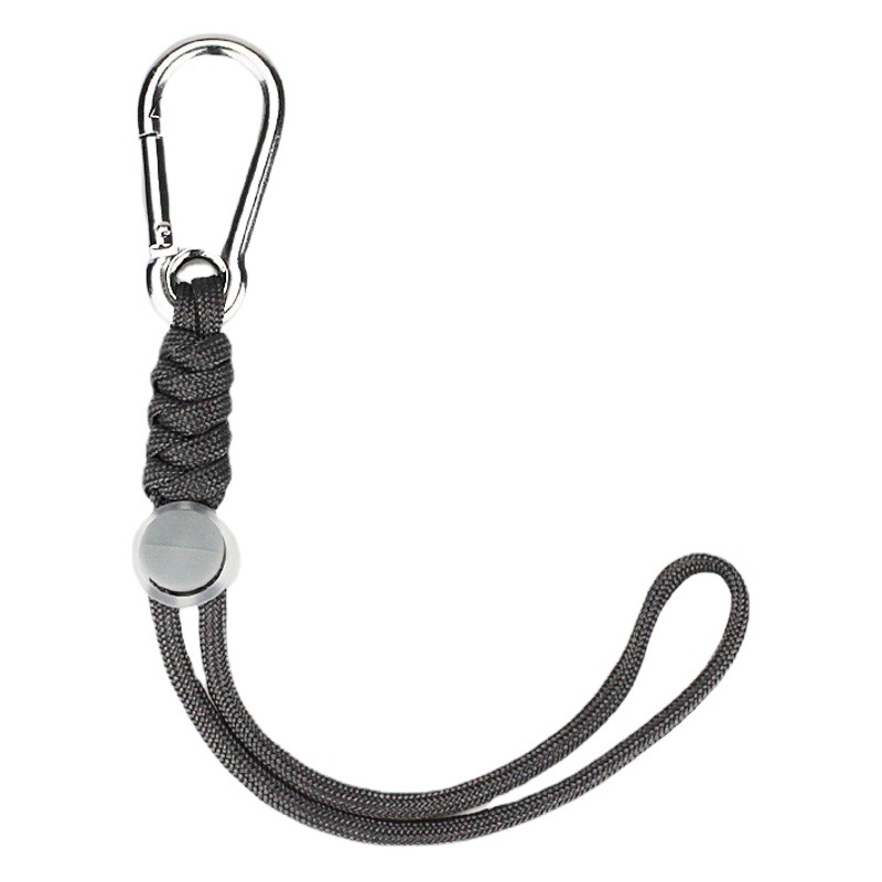 New Outdoor Tactical Mountaineering Buckle Stainless Steel Hook Adjustable Wrist Rope Anti-lost Keychain Water Bottle Hanging Buckle