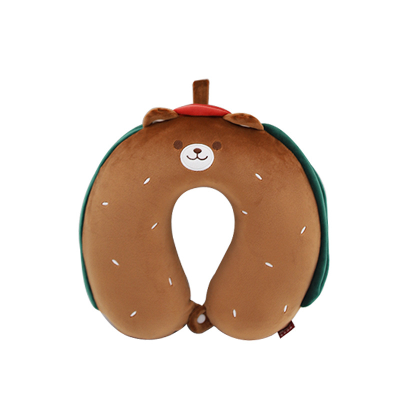 Picture of Cartoon animal slow rebound memory cotton U-shaped pillow leisure house office travel neck pillow neck pillow U-shaped pillow wholesale