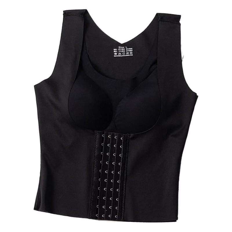 Nick's High-Quality Beauty-Beautiful Hidden Garment Kaka Belly-Control Body-Shaping Garment Upgraded Intimates Four-In-One Body-Shaping Garment