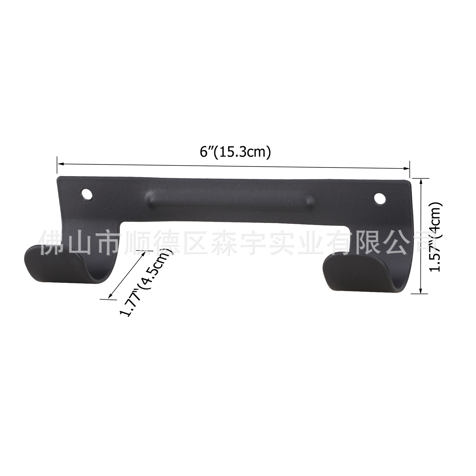 Spot manufacturers direct supply ironing board hook rack ironing board rack double hook ironing board hook cross-border Amazon