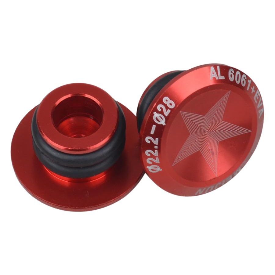 Aluminum alloy bicycle handle plug mountain bike road bike aluminum alloy handle plug plug