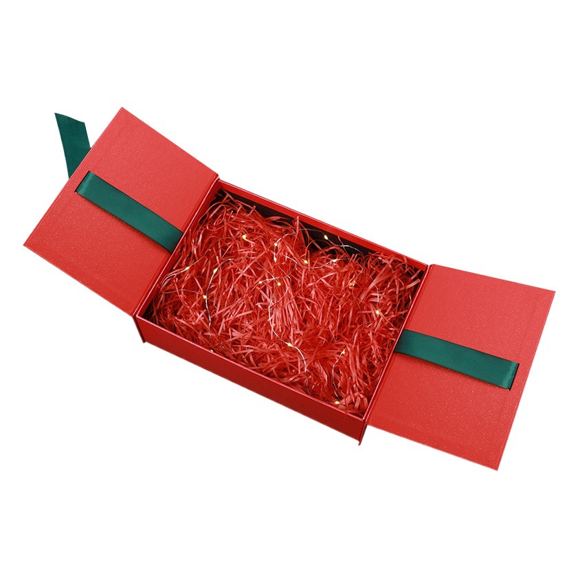 New Red Christmas Gift Box Large Scarf Packaging Box Christmas Eve Gift Box Apple Box Christmas Gift Box