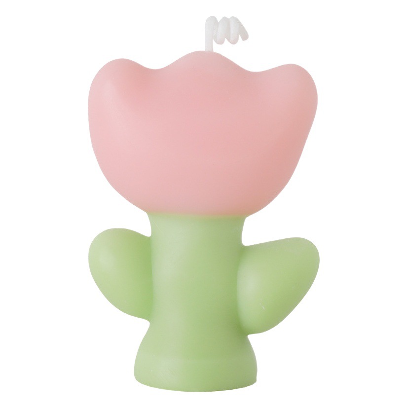 Tulip Scented Candle Creative Souvenir Wholesale Handmade Teacher's Day Fragrance Gift Simulated Flower Styling Wax