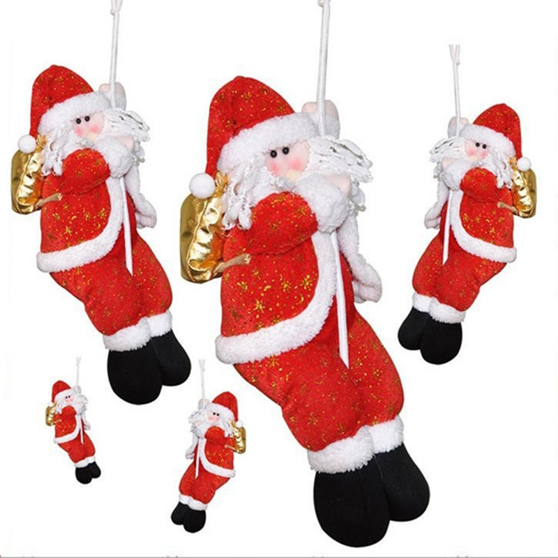 Picture of Christmas Climbing Rope Old Man Scene Decoration Climbing Rope Santa Claus Christmas Ornaments Christmas Decoration Santa Claus