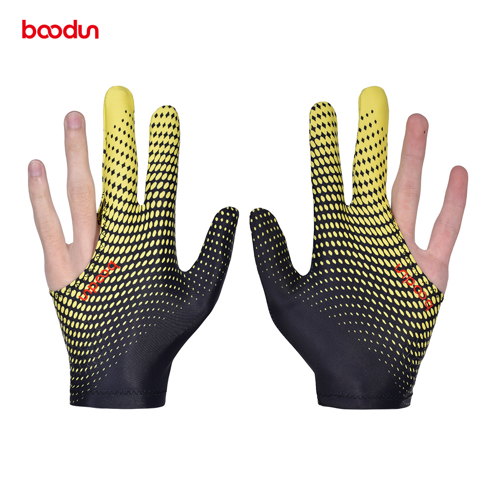 Picture of Cross-border New Billiards Gloves Three-finger Snooker Gloves High Elastic Sweat-absorbent Wear-resistant Billiards Gloves Single Pack