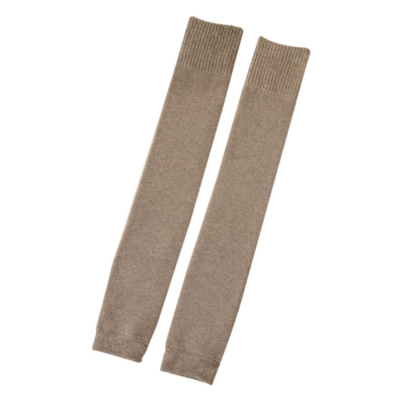 Beautiful leg knee pads thickened Terry long tube socks wholesale thin fat sister half socks women thickened knee socks winter