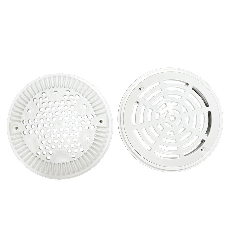 Picture of Swimming Pool Entrance Outlet Main Drainer Square Drain Cover Outlet Cloth Water Outlet Round Anti-Swirl Main Drain Outlet
