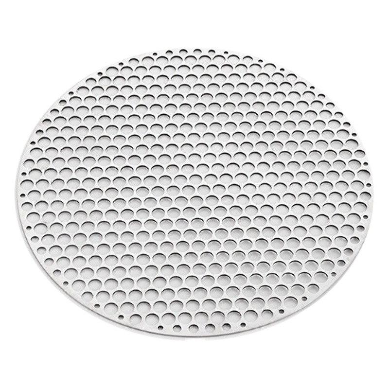 Picture of Stainless steel barbecue net household stove tea cooking net round charcoal barbecue grate carbon roasted smoked meat draining net
