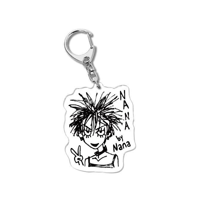 Picture of Anime cartoon peripheral nana another me in the world, xiaosongnai dazaki nana acrylic keychain