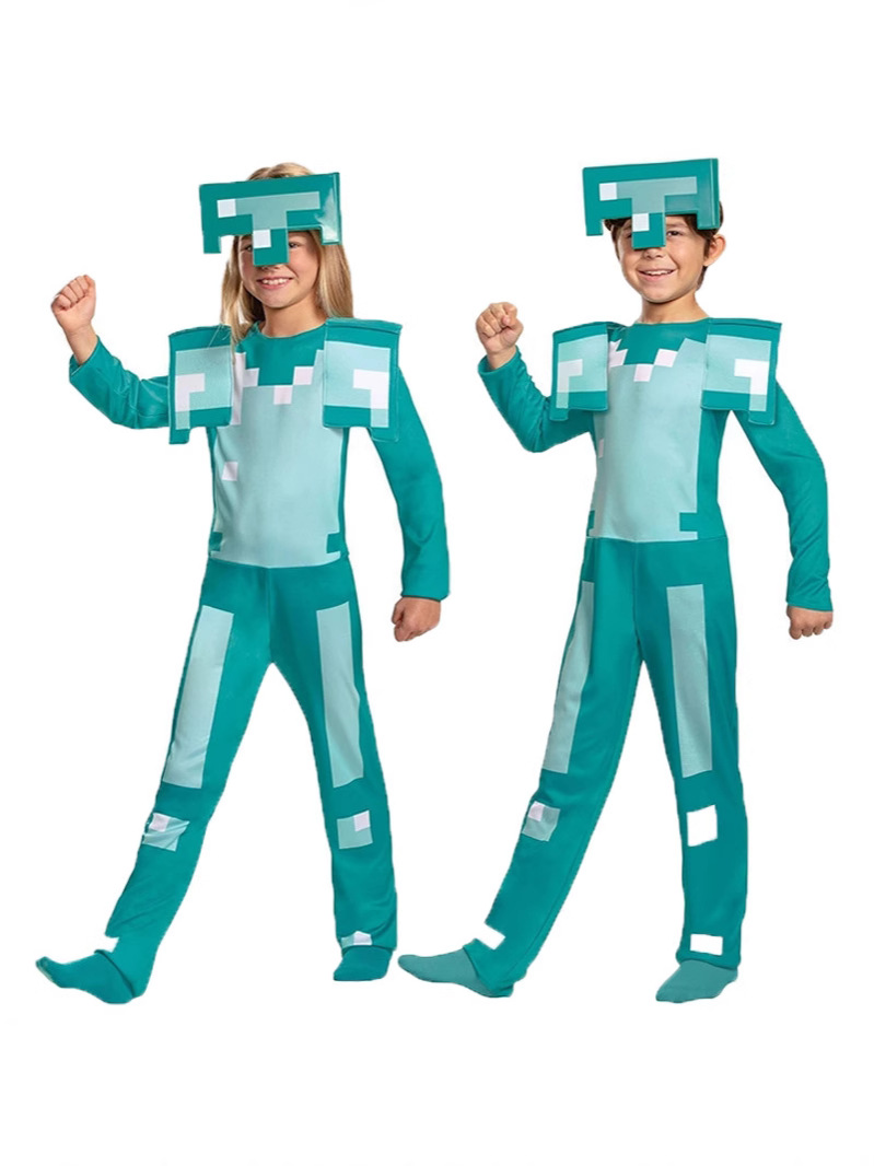 Halloween Kids Dress Up My World Clothes minecraft Games Play Costume cosplay Armor
