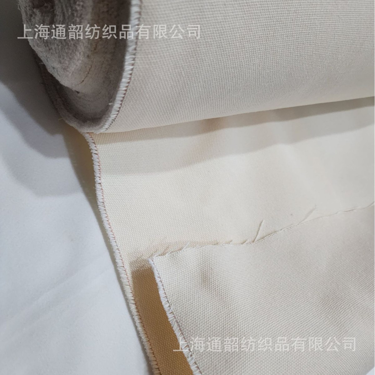 Quality Encrypted 16A Primary Color Polyester-Cotton Canvas Bag Fabric Engineering Canvas Handmade Fabric Pocket Canvas
