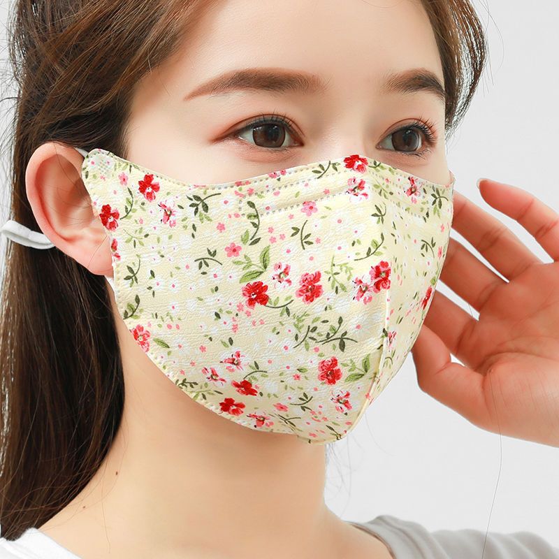 New summer thin cool Ice Silk gradient color mask cycling sun protection UV protection blush eye protection corner mask
