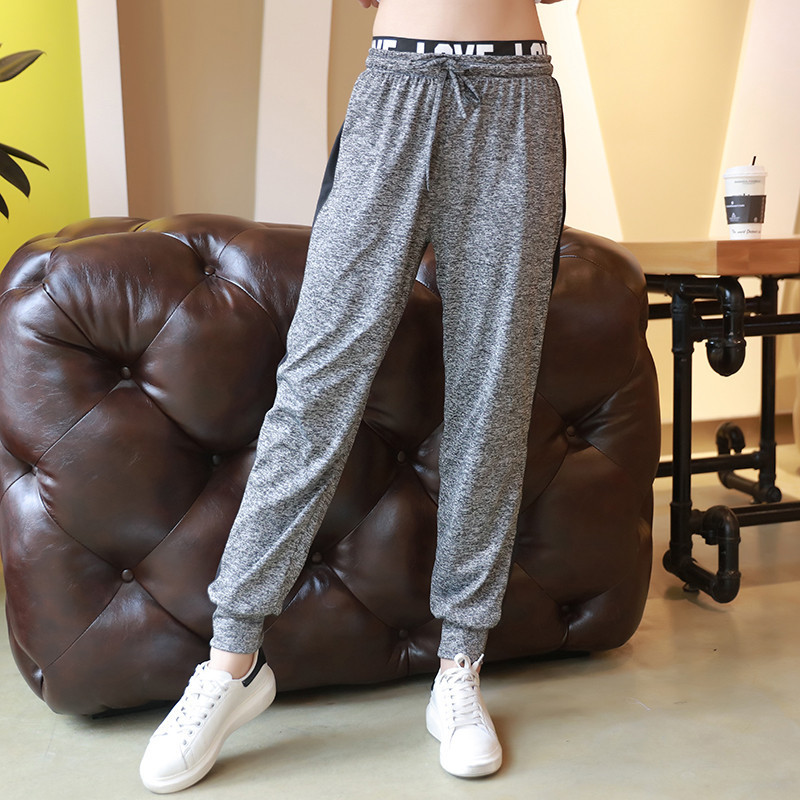 Picture of 2025 New Yoga Pants Sports Quick-Drying Running Loose Nine-Point High-Waist Training Large Size Breathable Fitness Pants for Women