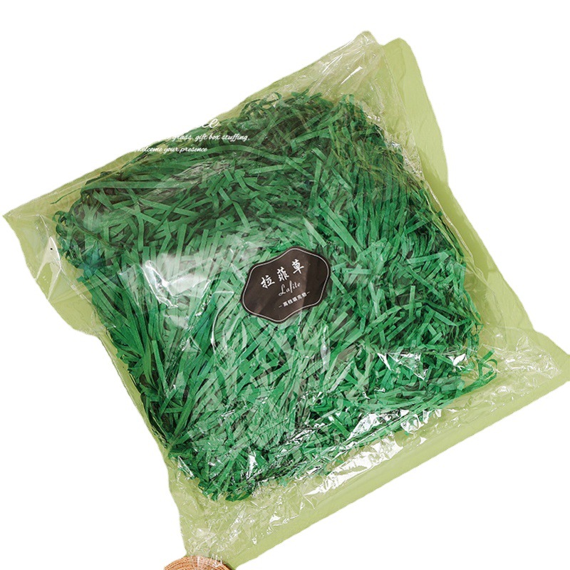 20g Lafite Shredded Paper Shredded Candy Box Filler Color Shredded Paper Fruit Gift Box Filled Paper Shredded