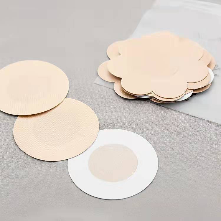 Non-woven disposable chest stickers sling anti-exposure nipple stickers invisible summer breathable women's anti-bump nipple stickers