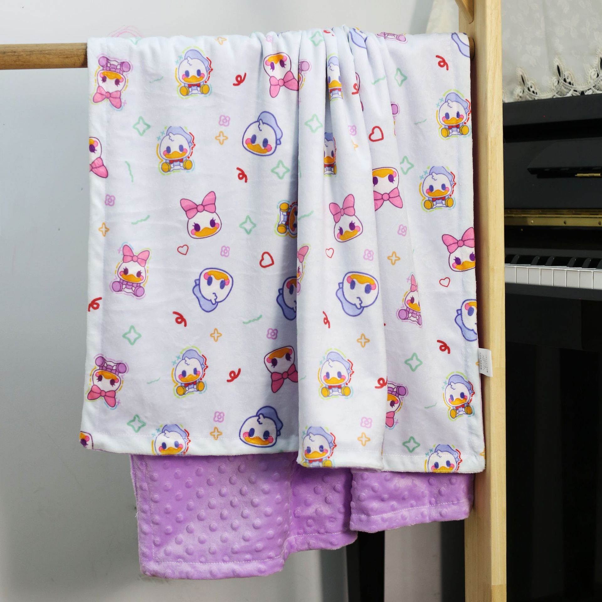 Picture of Beanie Blanket, Suitable for All Seasons, Soothing Children's Blanket, Baby Newborn Touch Blanket, Japanese-Style Children's Blanket