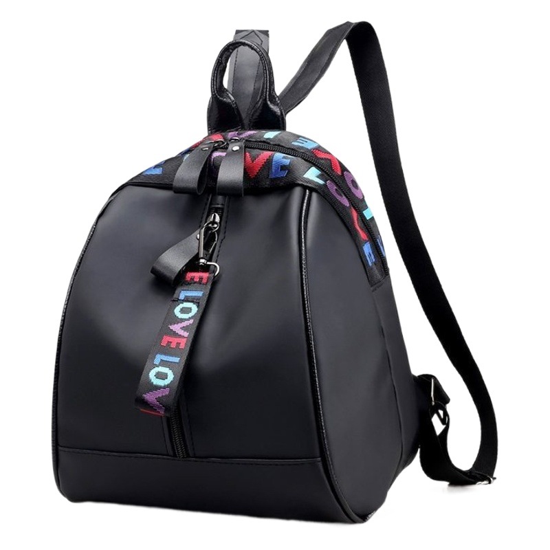 2024 Summer Oxford Cloth Shoulder Women's Bag Casual European and American Color Belt Student Girl's Small Backpack Women's One-Piece Hair