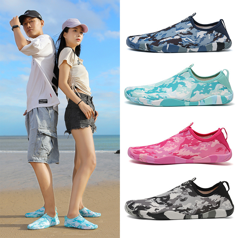 Unisex couple fitness swimming shoes, water shoes, stream trekking shoes, one-foot indoor fitness shoes, yoga training shoes