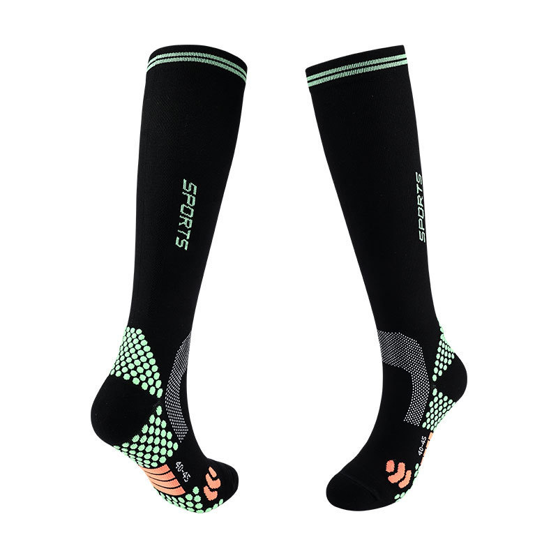 Picture of Autumn and Winter Professional Cycling Socks for Men and Women, Skipping Rope, Running Sports Socks, Slim and Beautiful Leg Pressure Socks, Long Compression Socks