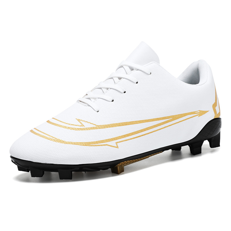 Children's Short-Studded Soccer Shoes for Boys, Low-Top Artificial Turf Long-Studded Youth Sports Shoes, Suitable for Multiple Venues