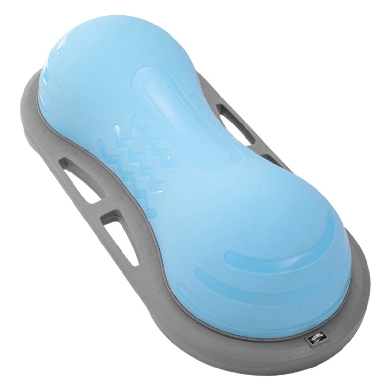 Factory wholesale thick non-slip wave speed ball fat reduction shaping pedal balance ball fitness equipment semicircle yoga ball