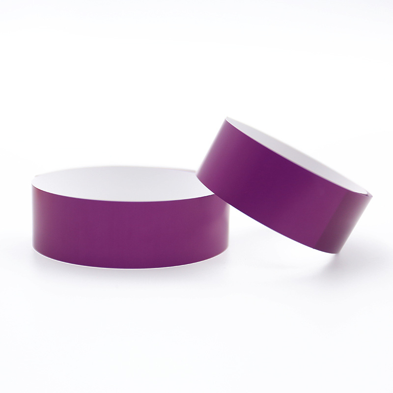 Picture of Spot disposable bracelet waterproof tear-proof identification synthetic paper exhibition admission ticket disposable wrist strap