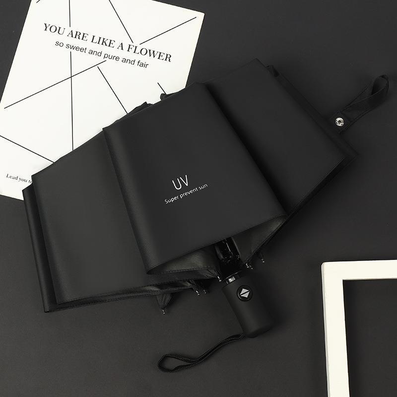 Picture of A large number of wholesale automatic folding umbrellas for men and women sunshade sunscreen UV protection rain umbrella can be set advertising