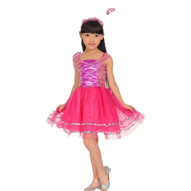 Children's Day Elf Butterfly Wings Performance Costume Toddler Dance Performance Costume Girls Princess Puffy Gauze Skirt