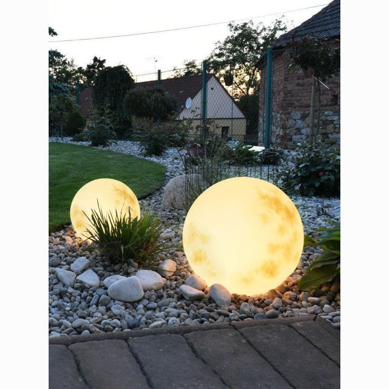 moon lights outdoor camping moon lights solar haystack lights moon courtyard garden landscape lights floor moon lights