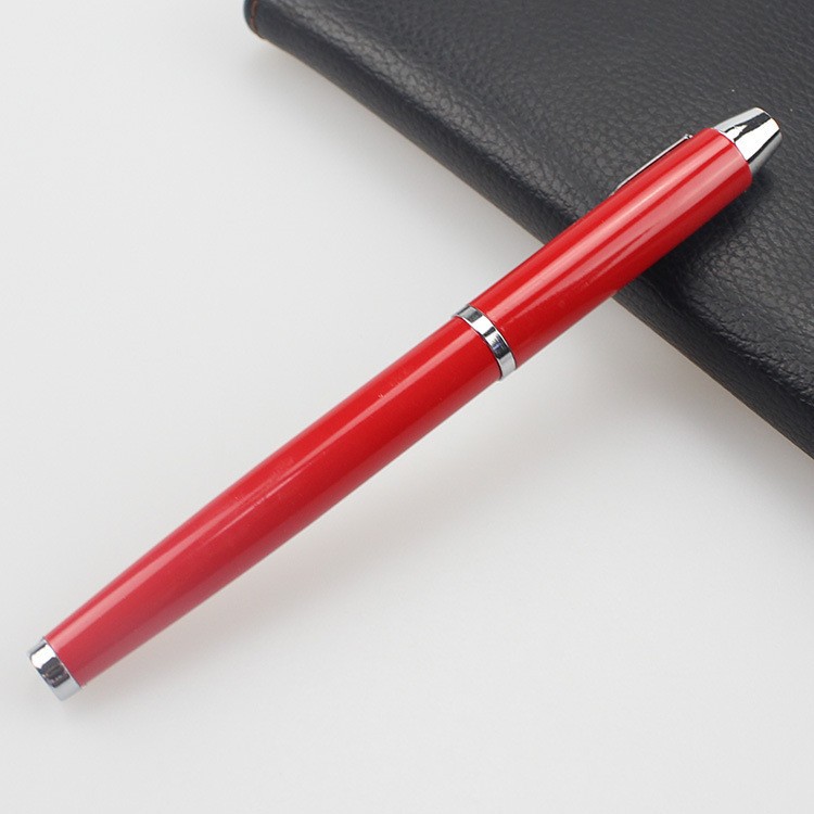Picture of Wholesale Metal Signature Pen Gel Pen Printable LOGO Creative Business Black Pen Gift Ball Pen
