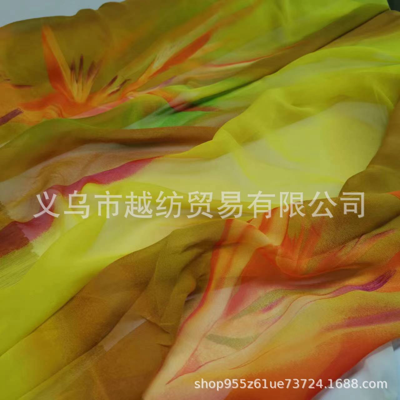 Picture of Silk Georgette Fabric 8mm Wide Fashion Silk Fabric