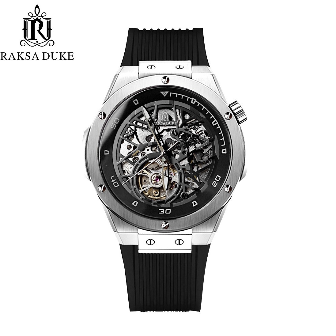 2025 Tevis New Luminous Men's Mechanical Watch Internet Celebrity Same Style Casual Waterproof Fully Automatic Mechanical Watch