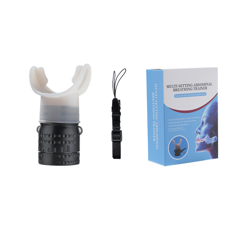 Picture of Cross-border in stock Fitness Trainer Portable Vital Capacity Abdominal Adjustable Resistance Breathing Trainer