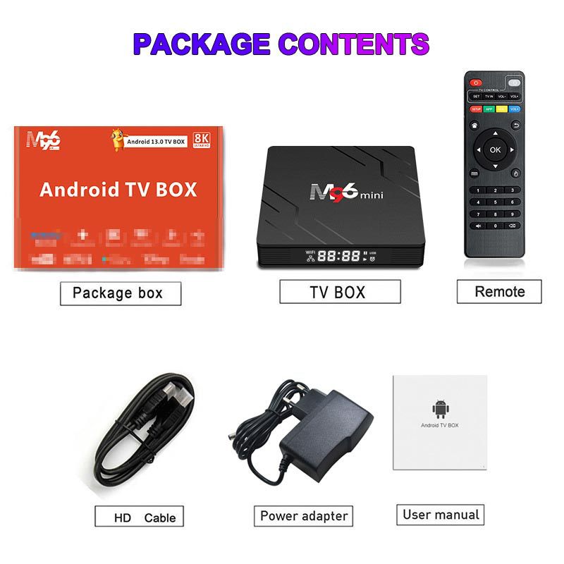 Picture of Foreign trade for cross-border direct TV network set-top box Android Android13RK3528 HD TV box