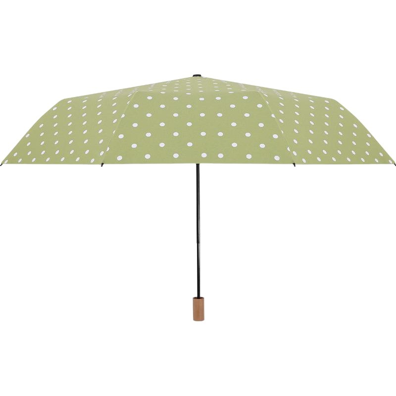 70% off Sunny Umbrella Vinyl Sun Protection Uv Protection Sun Umbrella Korean Female Personalized Creative Small Fresh Polka Dot Ready in Stock