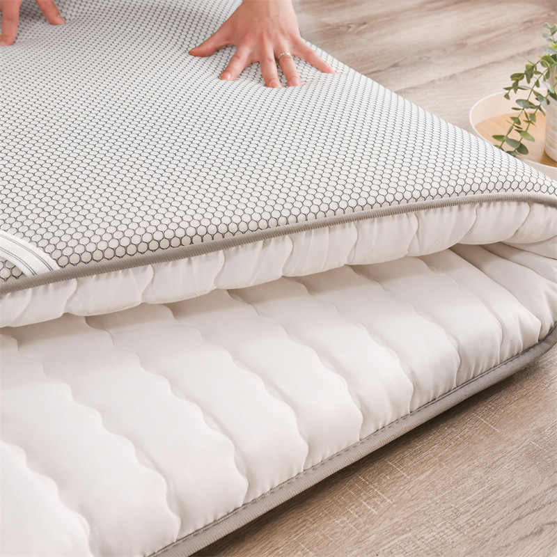 Picture of Soy Fiber Mattress Soft Cushion Foldable Student Dormitory Tatami Mattress Mattress Floor Sleeping Mat Wholesale